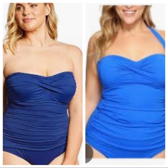 🌸🌸SUPER SALE 🌸🌸 RALPH LAUREN So Slimming Swimsuit Size 16 - Picture 7 of 8